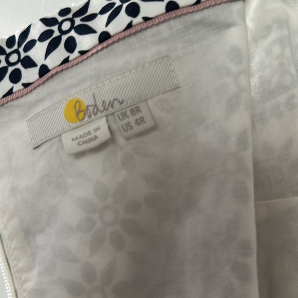 Boden Aubrey cotton midi dress Sz 4 - Picture 11 of 12